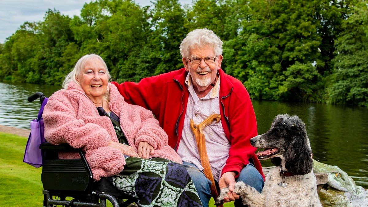 EXCLUSIVE Rolf Harris's widow left staggering fortune to their daughter on her death following dementia battle aged 92 - after her paedophile husband hid his wealth to avoid paying compensation to his victims