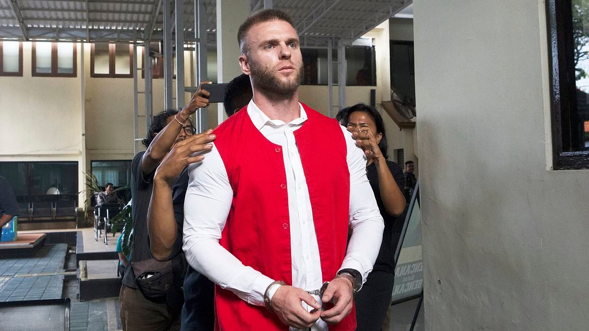 Brit arrested in Bali pleads judges for leniency as prosecutors say they want to DROP drug charges that carry death sentence
