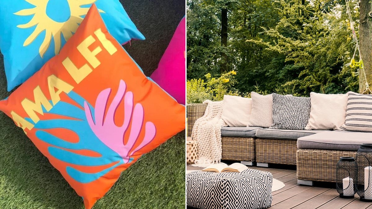 The best outdoor cushions to transform your garden this summer - starting from just £6