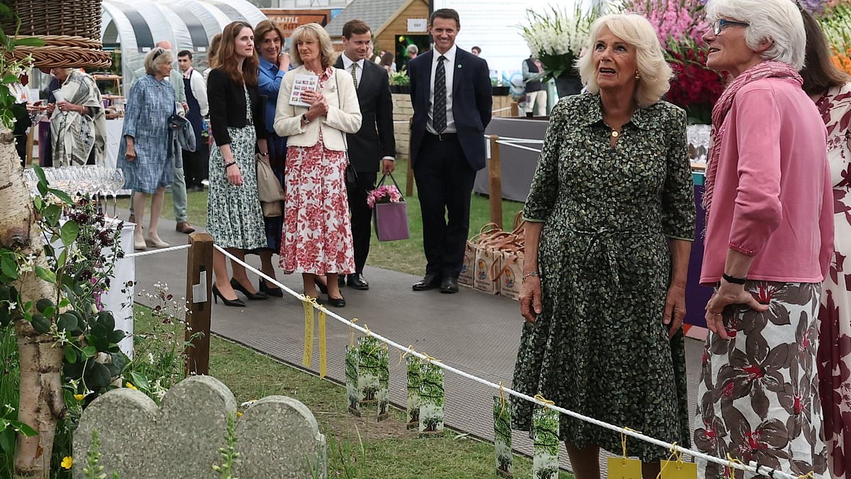 Chelsea Flower Show visitors break down in tears over 'moving' funeral display in a festival first