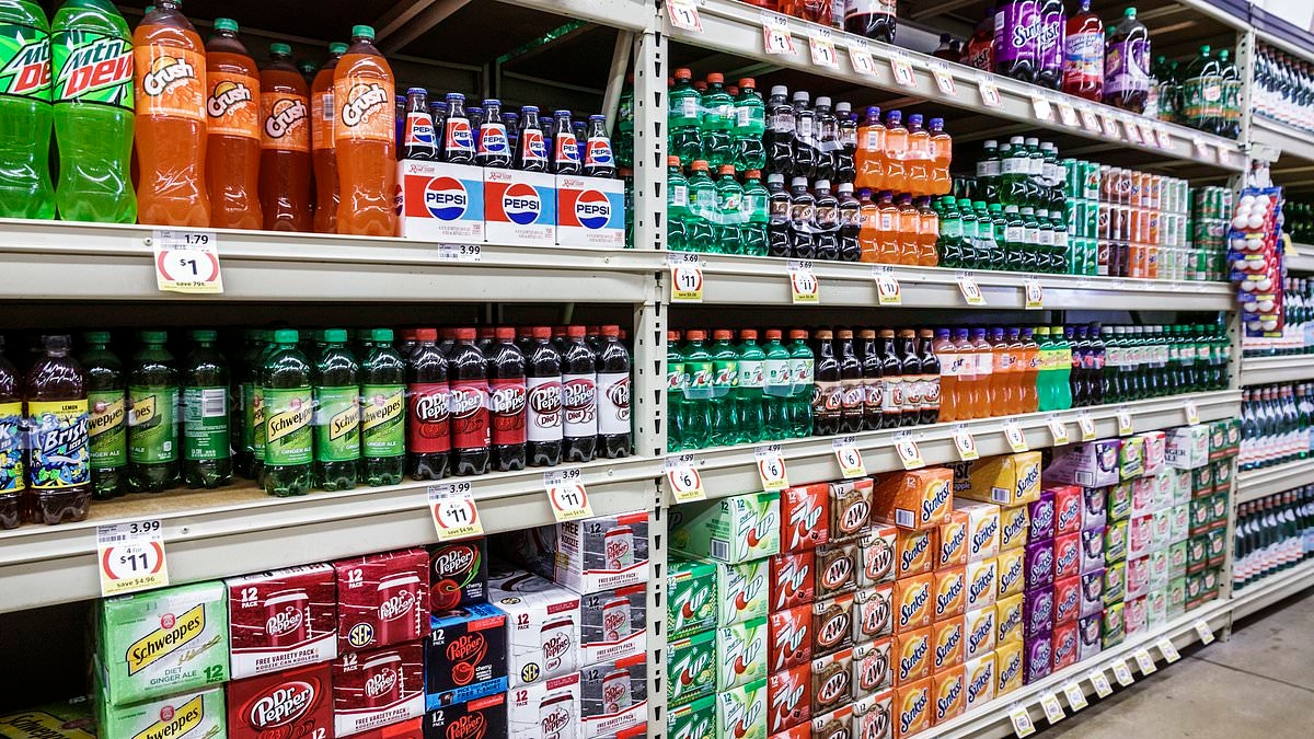 Soda and energy drinks to be BANNED for certain Americans in first-of-its-kind move