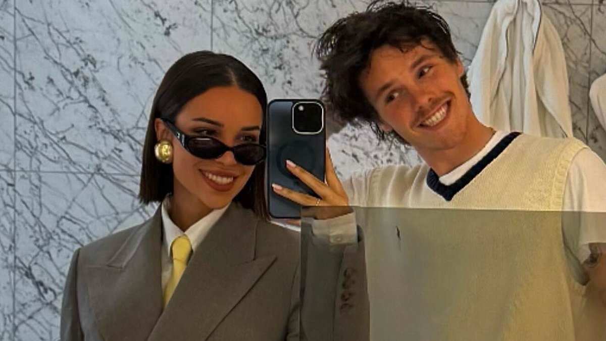 Cruz Beckham shares heartwarming snaps with girlfriend Jackie Apostel and sister Harper amid ongoing family feud with brother Brooklyn
