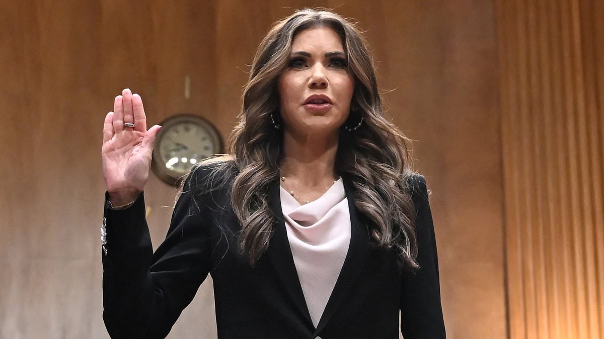 EXCLUSIVE Internal DHS memo shows ICE Barbie Kristi Noem endorsed immigrant reality TV show despite telling senators she 'knew nothing about it'