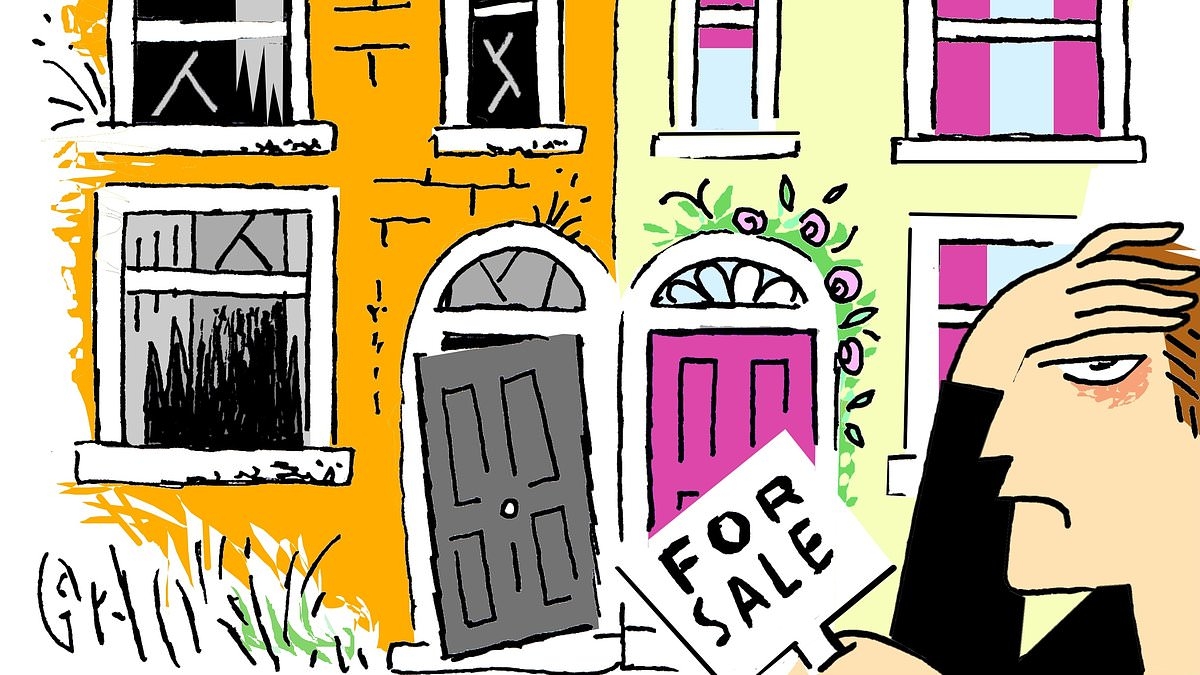 How that empty house next door could knock £50,000 off the value of YOUR home