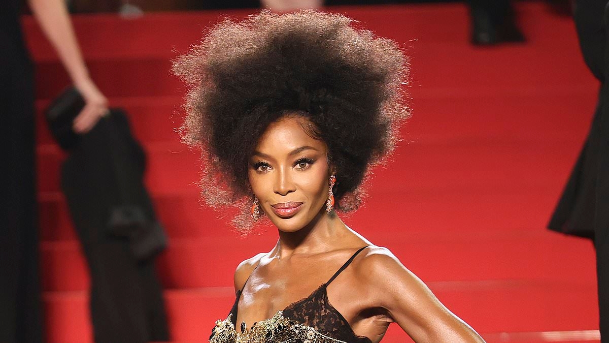 Naomi Campbell goes full glam at Cannes Film Festival's Fuori premiere