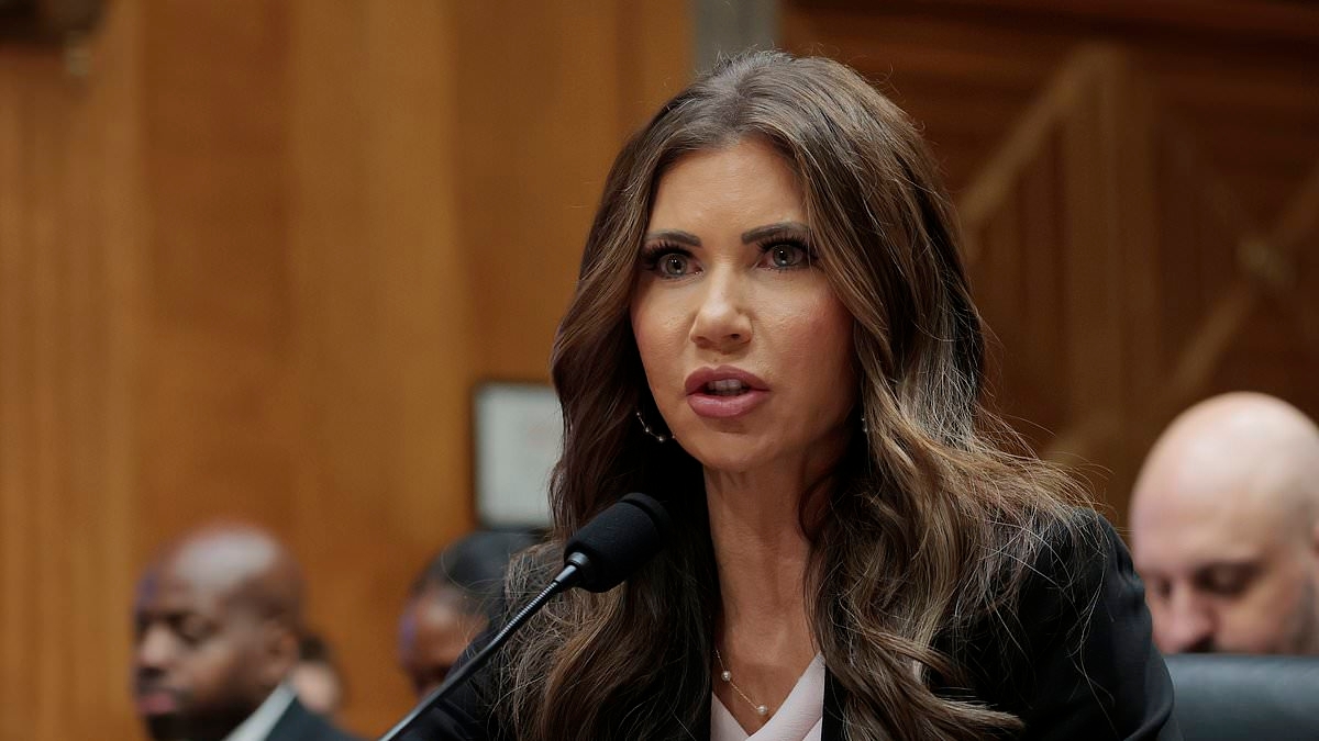 ICE Barbie Kristi Noem goes viral after bizarre flub that should 'disqualify' her from Trump's Cabinet