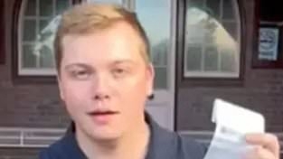 Oliver the 'Cash King' was hit with a $97 fine after parking on campus - now he's taking university to court