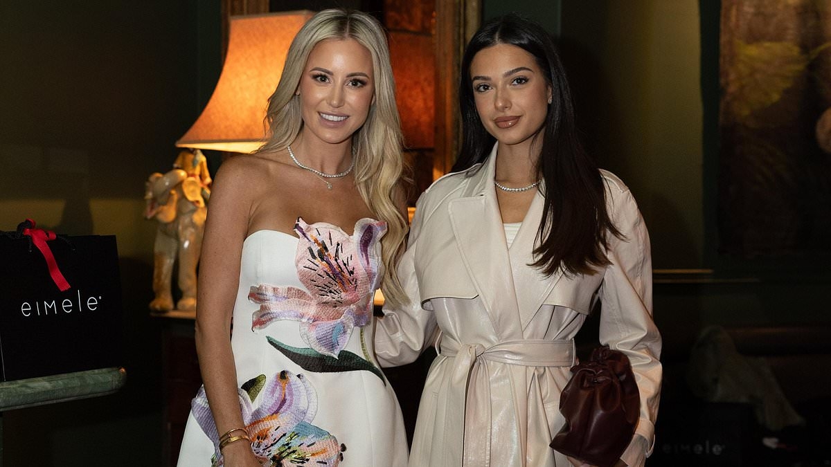 Roxy Jacenko shows off her weight loss in a strapless dress as she praises new supplement she calls the 'natural Ozempic'