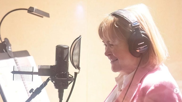 Susan Boyle returns to the recording studio for first time in six years as she gears up for music comeback after stroke left her struggling to sing