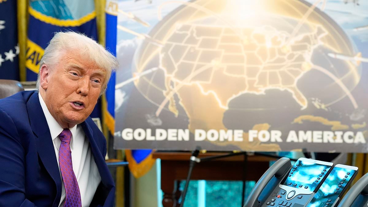 Trump's $175B 'Golden Dome' aims to counter threats from China, Russia and North Korea