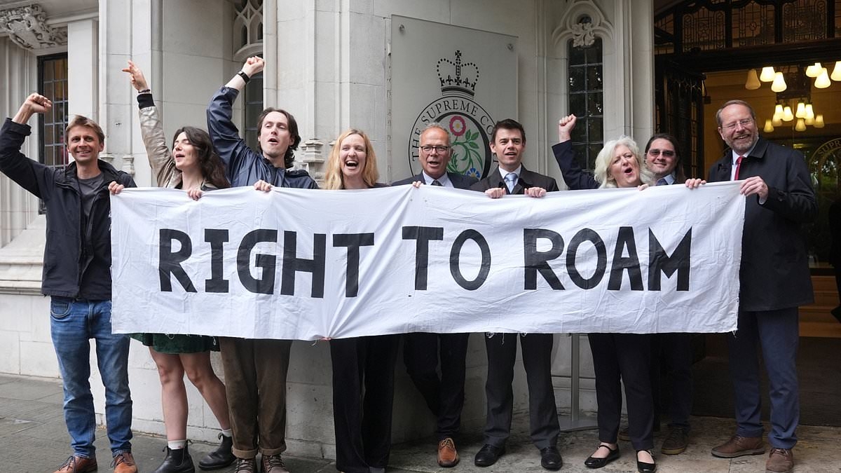 Public DOES have the right to wild camp on Dartmoor, Supreme Court rules after multi-millionaire hedge fund manager and his wife tried to ban it