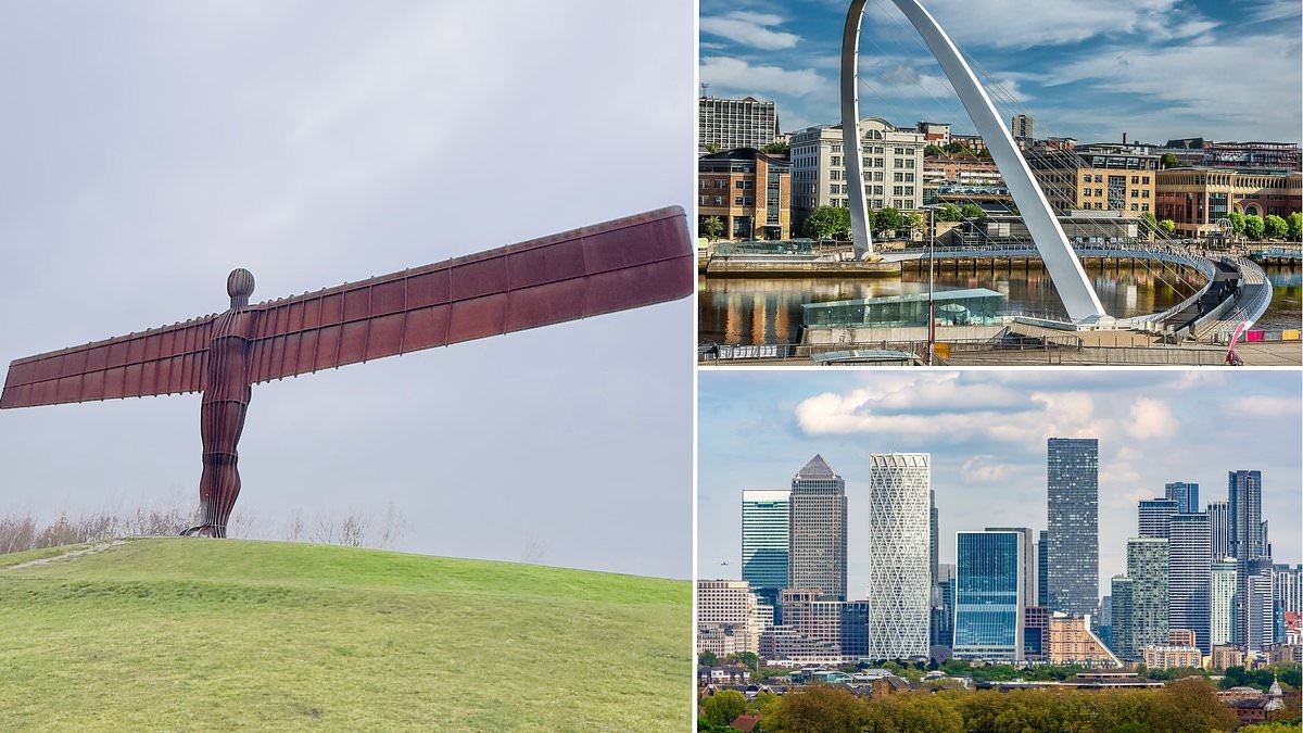 House prices rise £16,000 in a year with homes in the North East up 14.3%