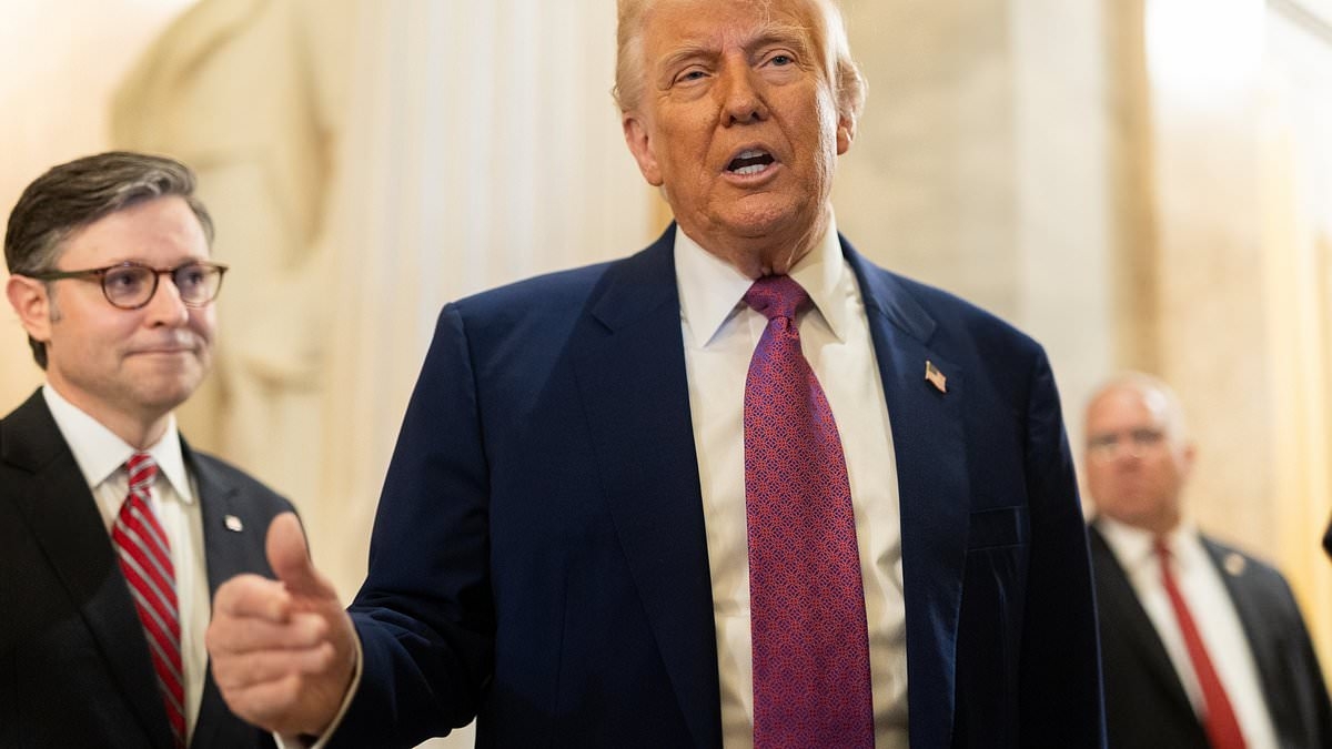 Trump's latest approval rating revealed as he puts pressure on allies to pass his massive tax bill: Live updates