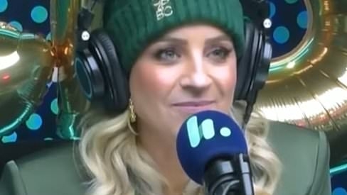 Emotional moment radio guest shares devastating brain cancer news live on air with Carrie Bickmore