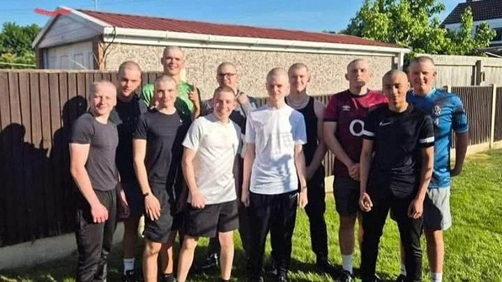 School accused of banning pupils from their end of year prom after they shaved their heads in solidarity with their cancer-stricken classmate