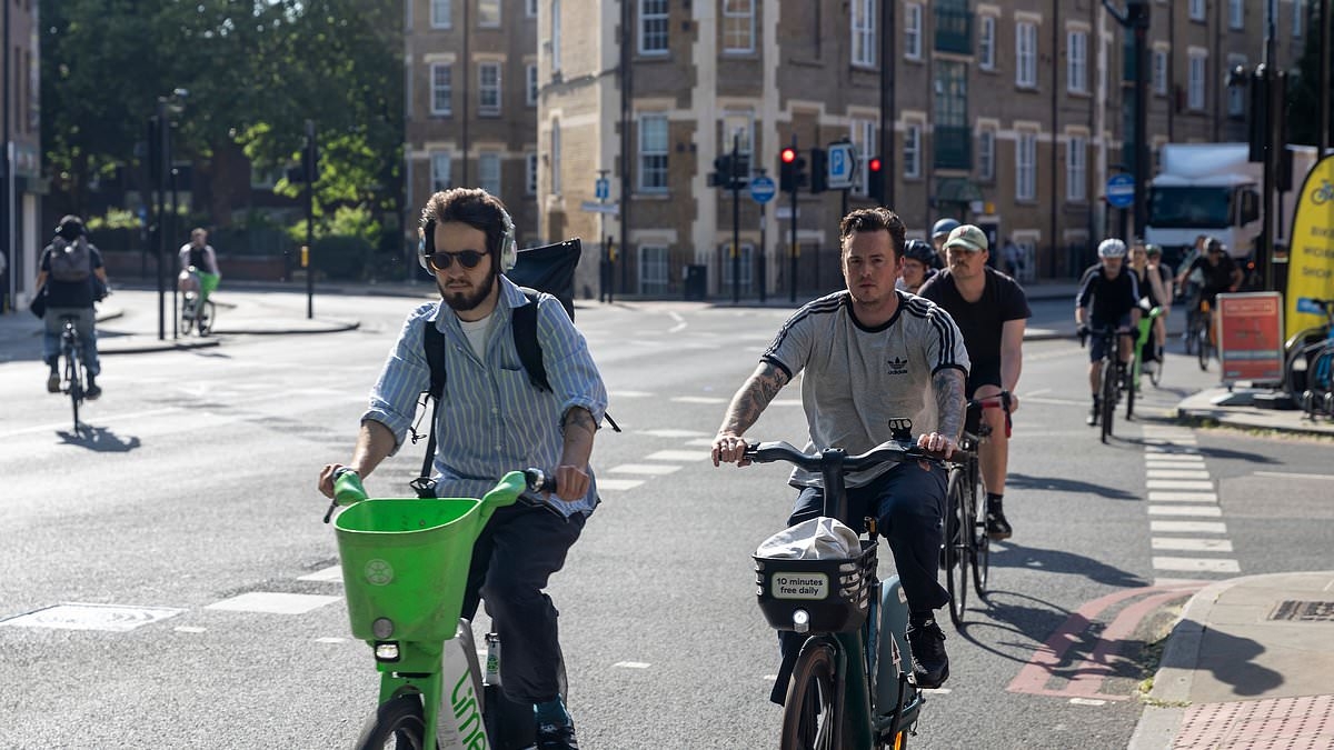 EXCLUSIVE London hospitals buckle to 'Lime bike leg': Surge in A&E admissions for people trapped under collapsing bicycles - as surgeon warns against 'life-threatening injuries'