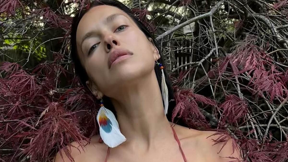 Tom Brady's 'girlfriend' Irina Shayk reminds fans why the football vet is chasing her as she poses in a bikini