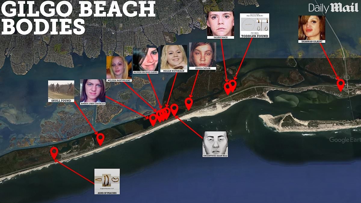 Chilling trail of clues that led to the capture of 'ogre' Gilgo Beach serial killer suspect