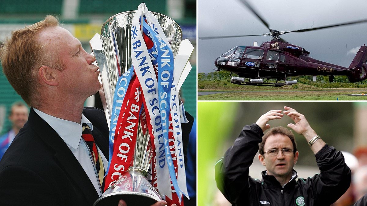 Helicopter Sunday 20 years on... how Rangers pipped Celtic to the title on a dramatic final day of the season