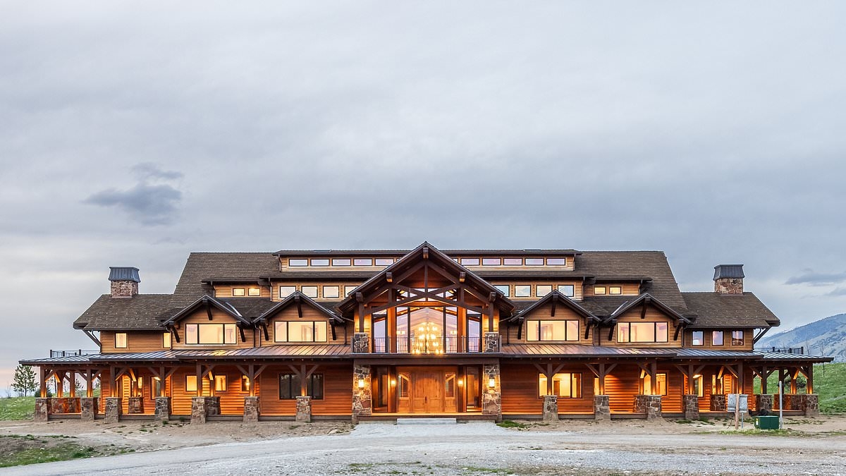 Ginormous secluded home is being auctioned after failing to sell for $34.5M and it has some VERY unique rooms