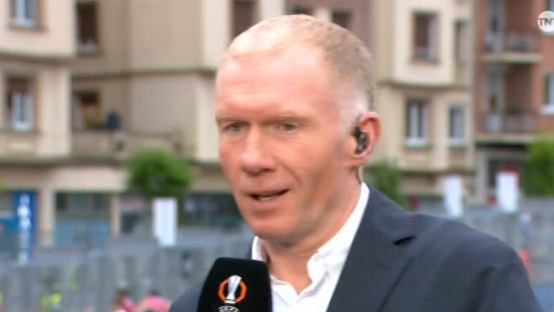 Paul Scholes claims Arsene Wenger doesn't like Man United and Tottenham after the ex-Arsenal boss called for the Europa League winner to be STRIPPED of a Champions League place
