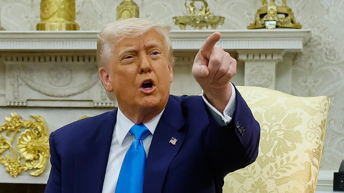 Trump slams NBC reporter after Qatari jet question
