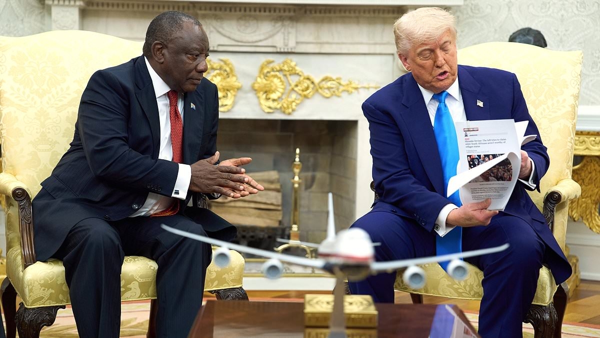 EXCLUSIVE I'm glad Trump used my story to expose the shame of South Africa... I'm haunted by their vile anthem and the world should be too