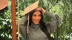 Kim Kardashian trolled as she FINALLY graduates law school after six year journey