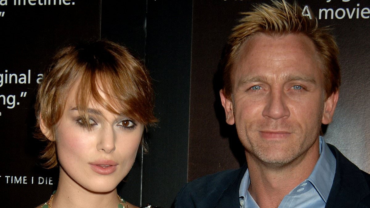 Keira Knightley 'has reunited with Daniel Craig on the school run' after former co-stars enrol their children in the same private school
