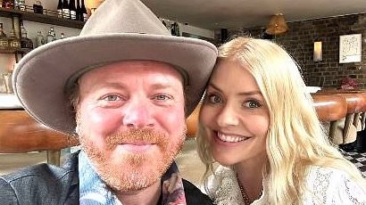 Holly Willoughby reunites with Leigh Francis after quitting his controversial panel show Celebrity Juice - following comedian admitting he hadn't seen her since major ITV drama