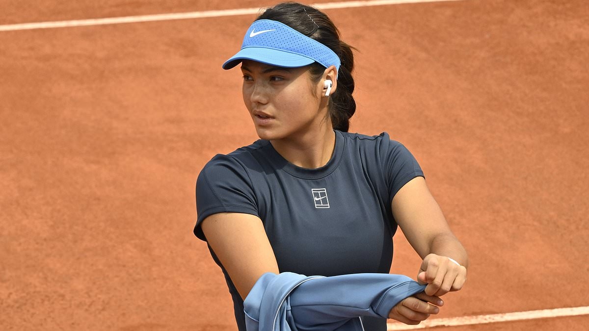 Emma Raducanu reveals the moment she first noticed TV cameraman's 'inappropriate behaviour' towards her after tennis rival's outburst during French Open warm-up match