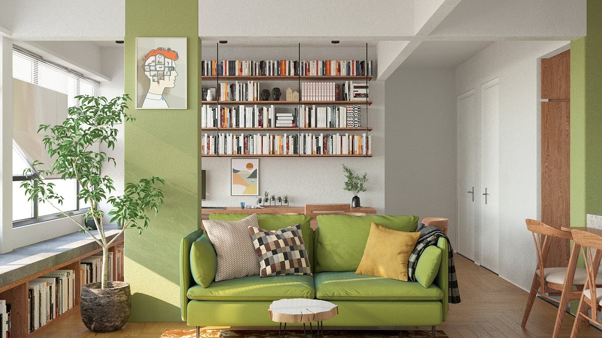 I'm an interior designer, and this is a common mistake that makes your living room look cheap