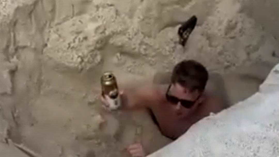 Why Brits shouldn't go abroad: From airport pranks and getting trapped in a bin to burying themselves in the sand and getting chomped by bears... the UK tourists who should have stayed home