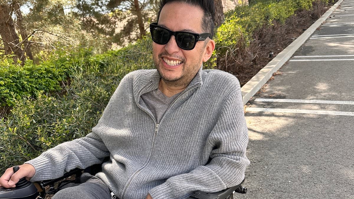 Chilling video shows cruel impact of deadly motor neurone disease on 57 year-old's body in just a year