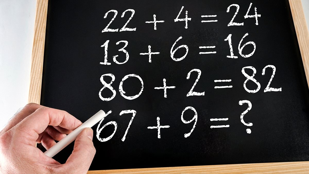 Simple math riddle leaves people confused. Can you solve the grade-school problem in under 60 seconds?