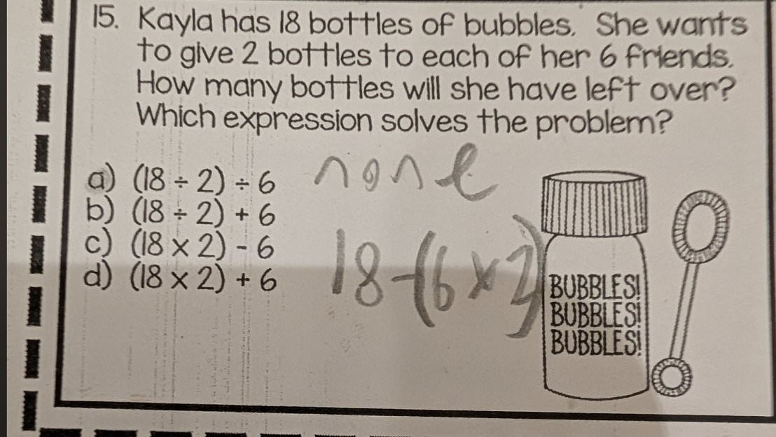 Father stumped by simple maths problem meant for his 10-year-old son - so can YOU solve it?