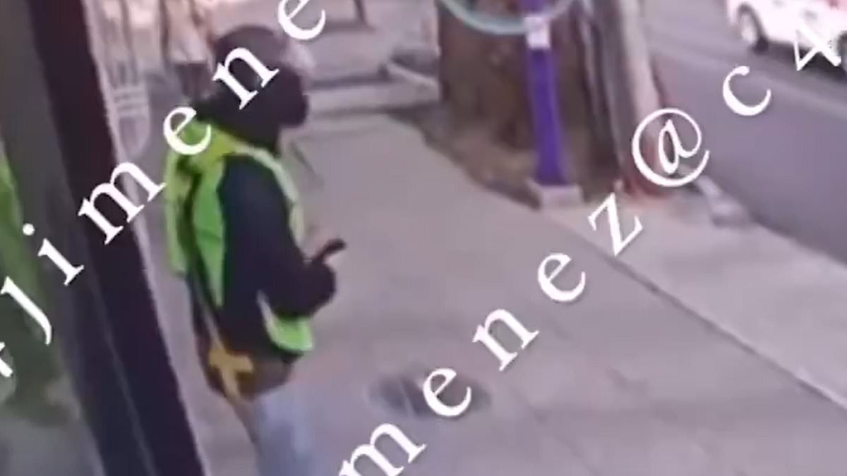 Haunting video shows how close mayor's aides came to being killed... and the chilling reason they were spared