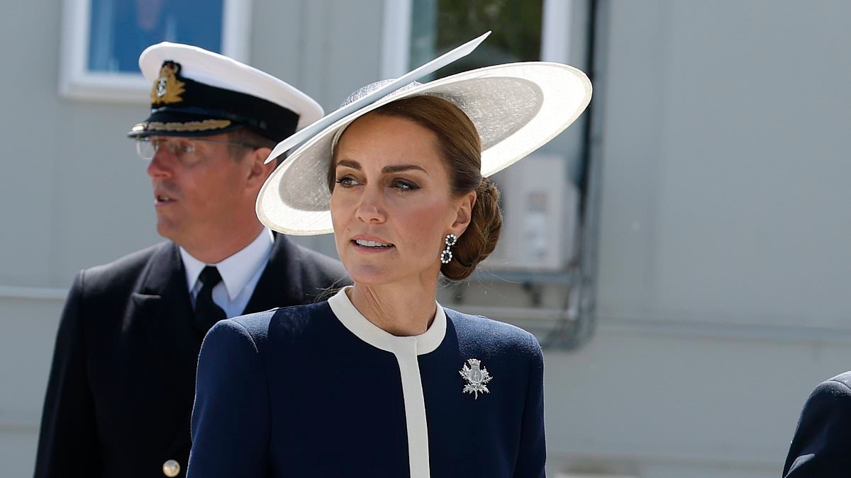 Kate Middleton channels her late mother-in-law Diana with clever style trick at naming ceremony