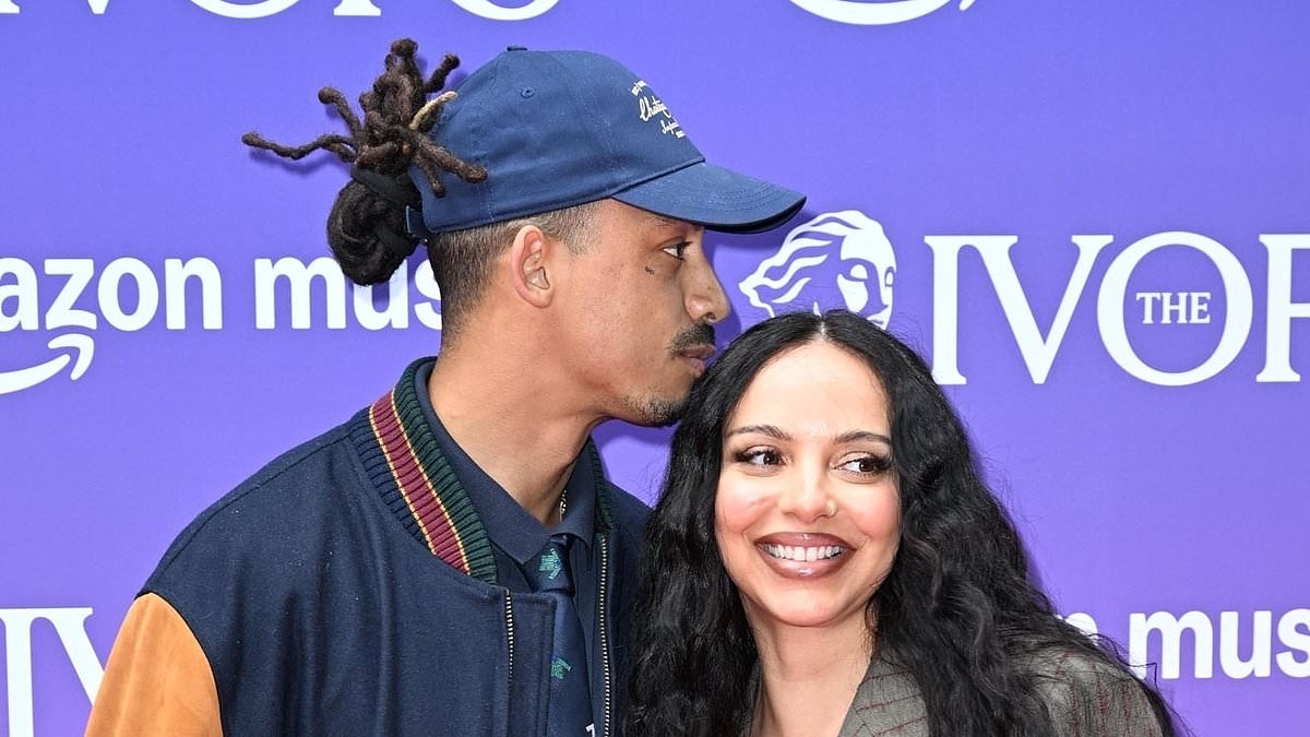 Jade Thirlwall puts on a loved-up display with her boyfriend Jordan Stephens as Lola Young sweeps the Rising Star award at The Ivors