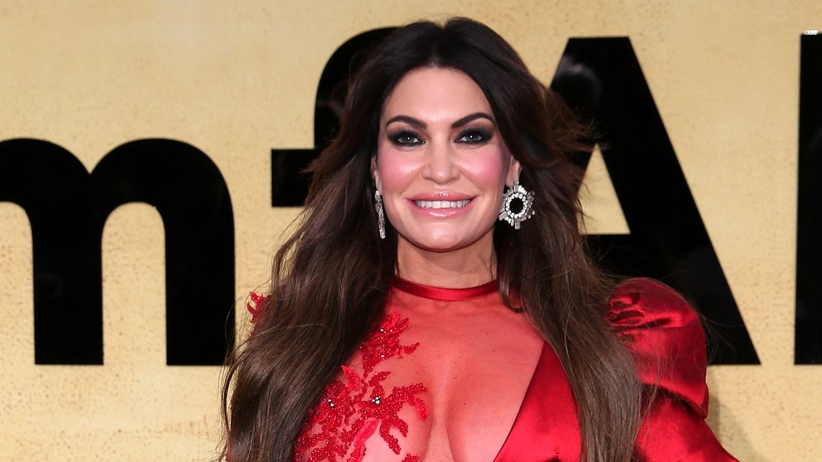 Donald Trump Jr's ex Kimberly Guilfoyle brushes off criticism of her style in very risque fiery red dress