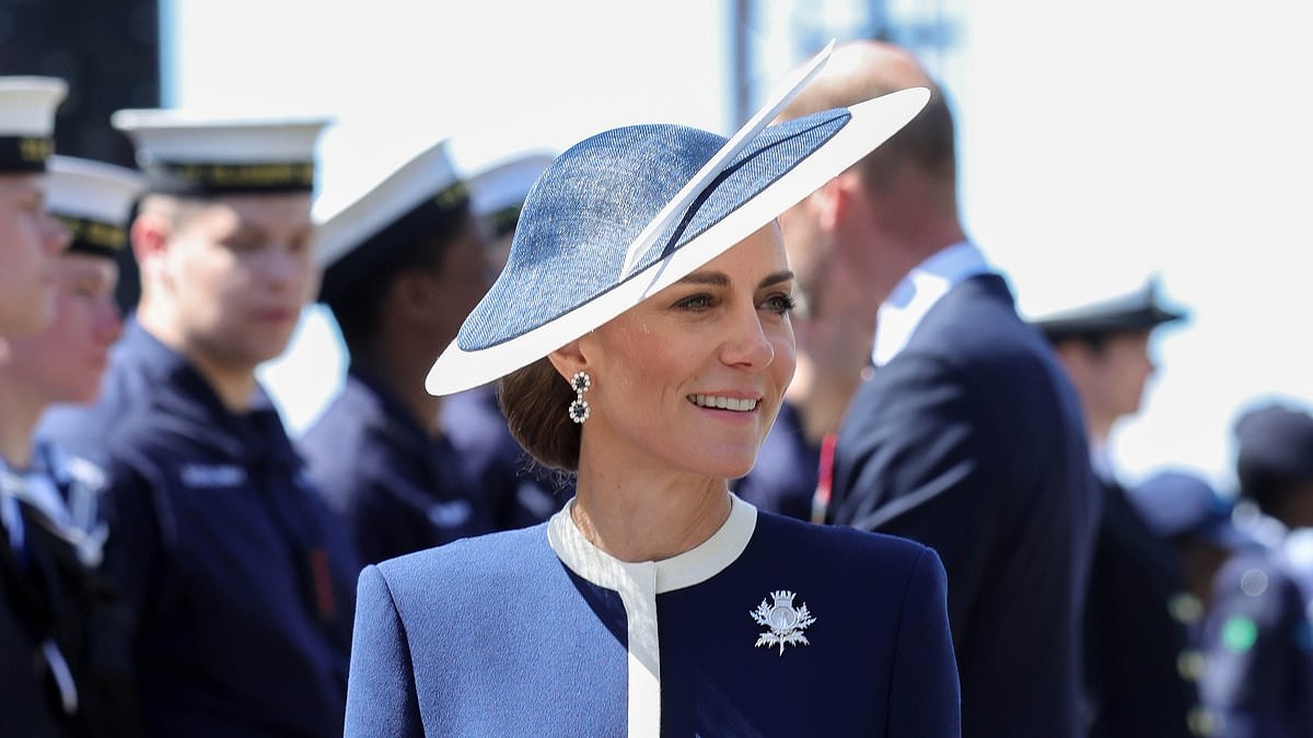 The real reason Kate used a bottle of whisky instead of a champagne to officially name the Royal Navy's new warship