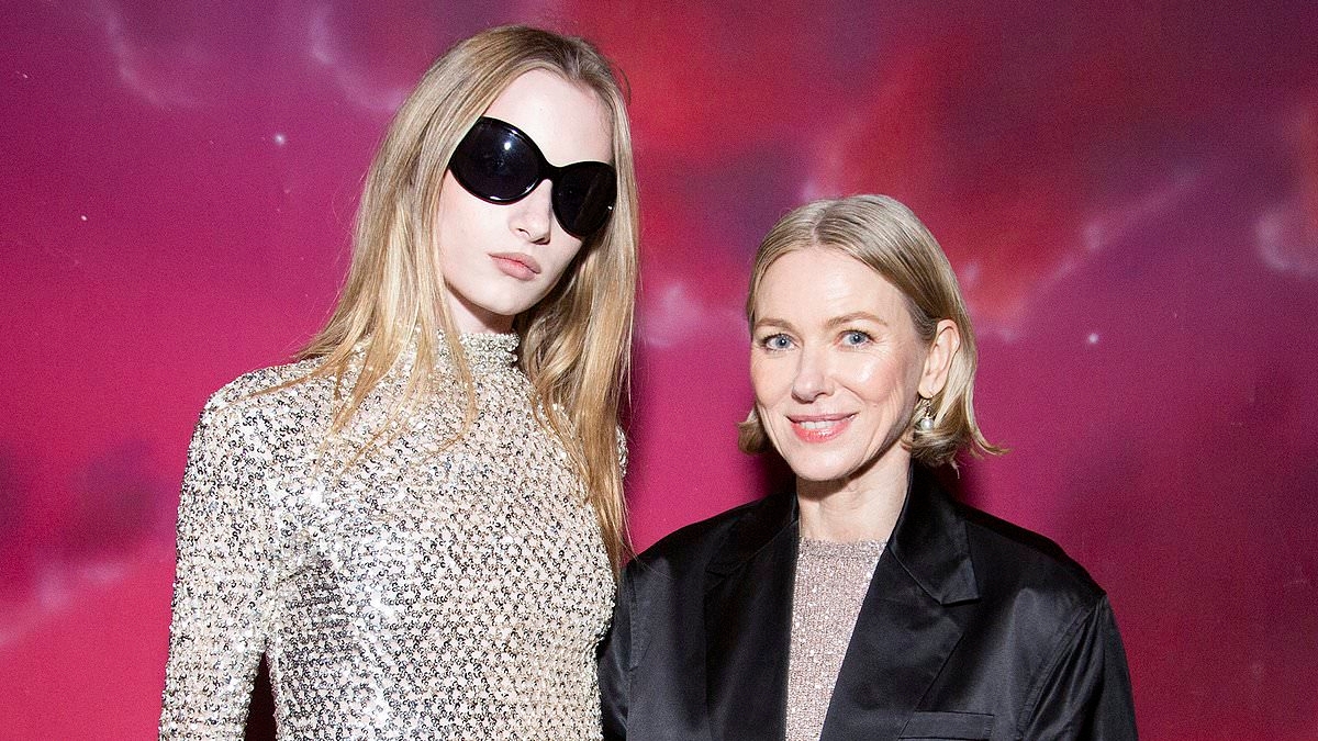 Naomi Watts proudly supports model daughter Kai, 16, as the pair host LGBTQ fundraiser in NYC - following the teen coming out as trans