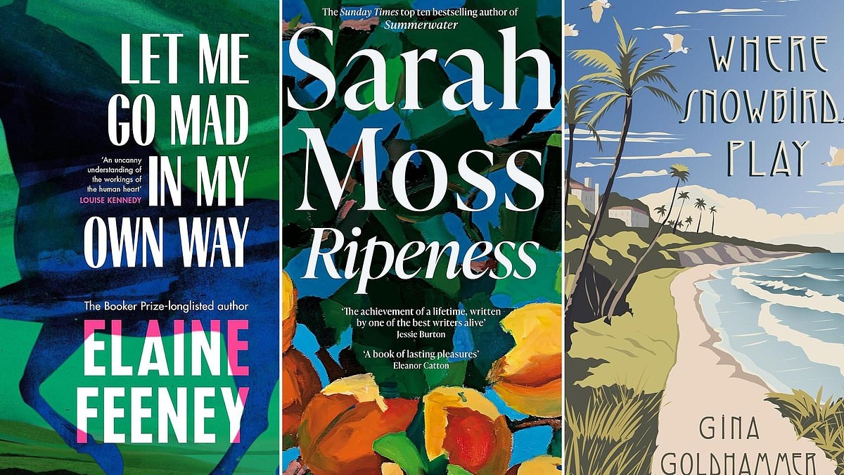 Nostalgia and longing in the best literary fiction out now: RIPENESS by Sarah Moss, LET ME GO MAD IN MY OWN WAY by Elaine Feeney, WHERE SNOWBIRDS PLAY by Gina Goldhammer