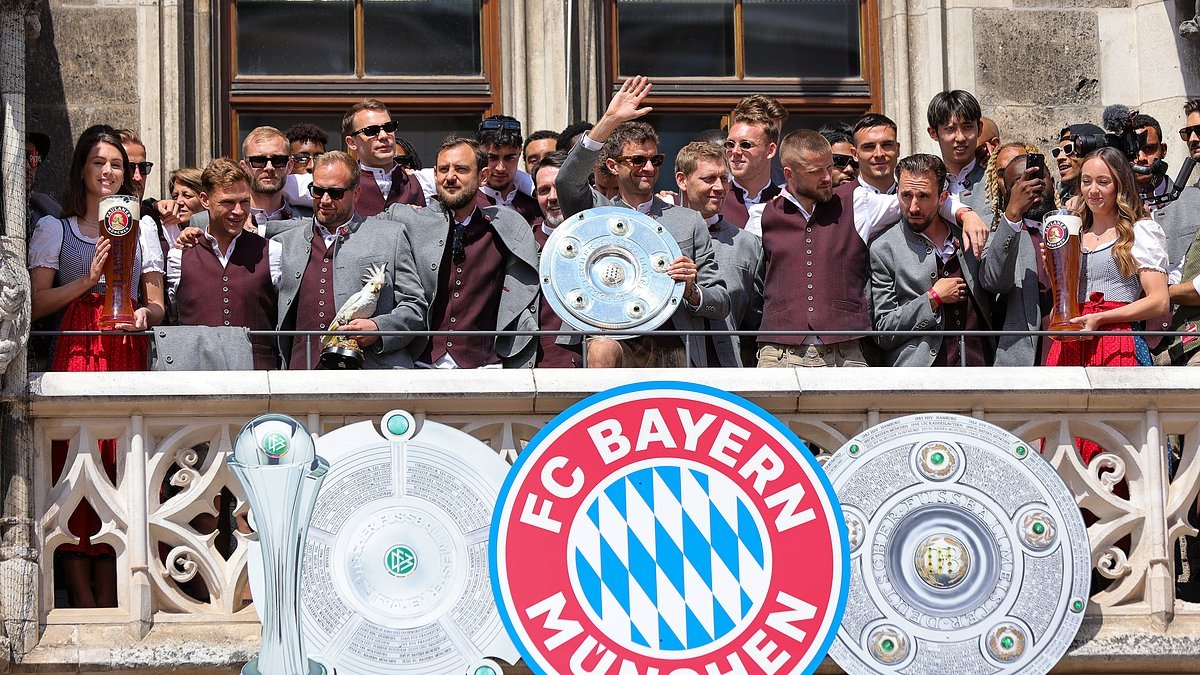 Former Premier League star accused of being 'impolite' at Bayern Munich's Bundesliga title party