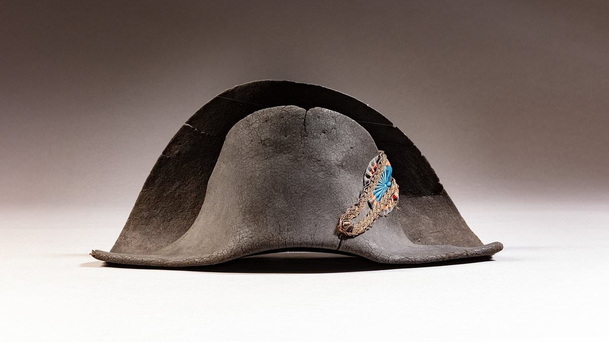 Napoleon's iconic hat leads stunning auction of French emperor's prized possessions worth more than £5million
