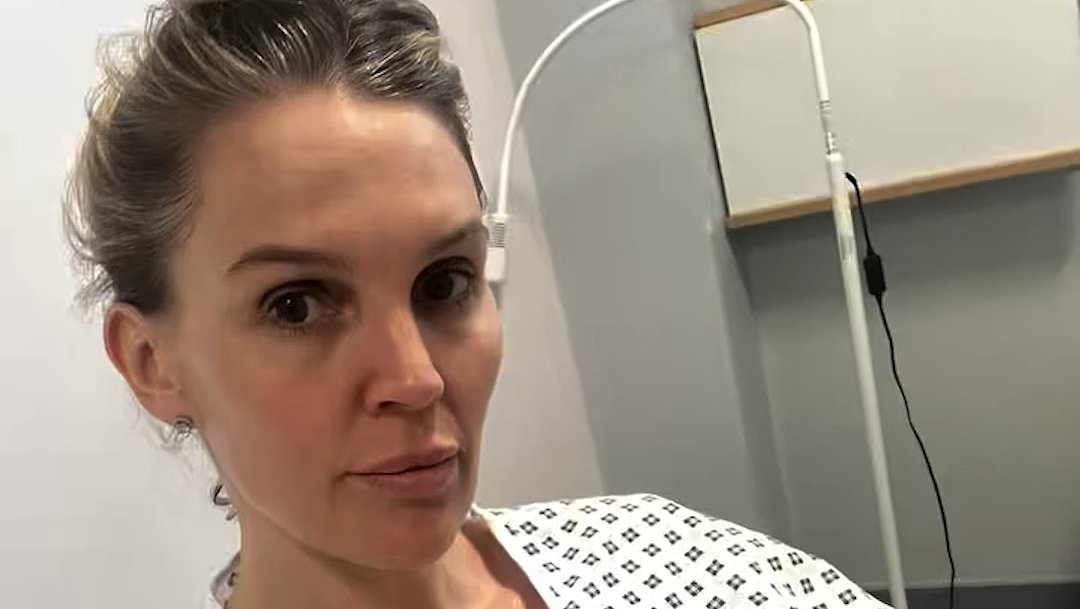 Danielle Lloyd reveals she lost two stone from stress after shock cancer diagnosis left her 'crumbling inside' and thinking she was 'going to die'