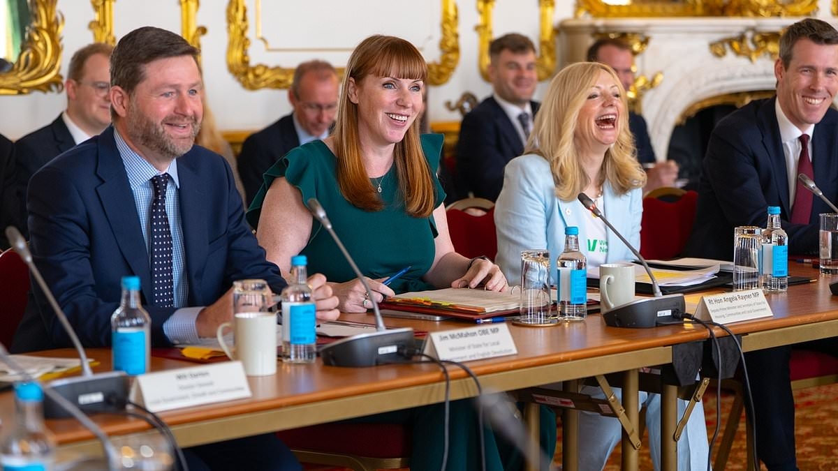 Reform UK's new mayors take centre stage: Nigel Farage's troops join other regional leaders for talks with Angela Rayner... as Deputy PM warns 'you have to deliver'
