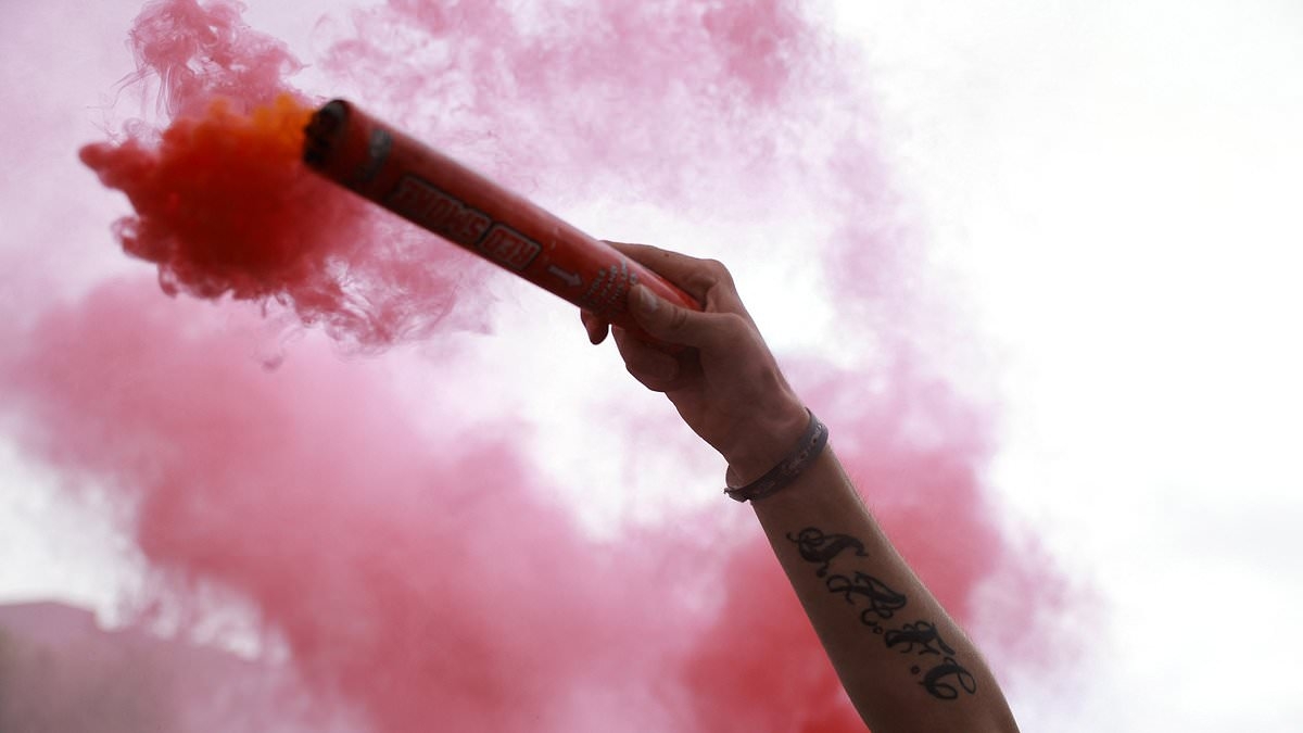 EXCLUSIVE Football fans sent JAIL warning ahead of EFL play-off final weekend as authorities aim to clamp down on use of pyros at Wembley