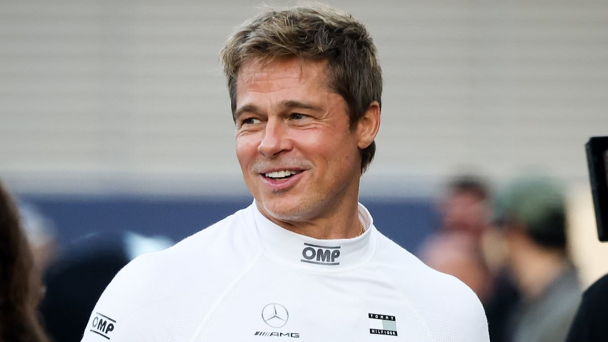 EXCLUSIVE Brad Pitt, 61, 'back in the arms of love' Ines de Ramon, 32, after New Zealand shoot... but he will soon fly off again