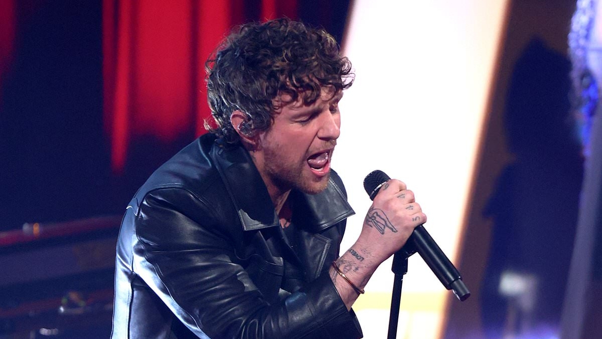 EXCLUSIVE Tom Grennan reveals 'anxiety has taken over' in recent months after he suffered a 'bad ankle injury' - as singer gears up to headline BBC Radio 1's Big Weekend